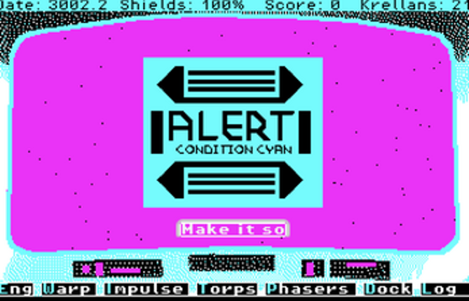 CGA Trek screenshot