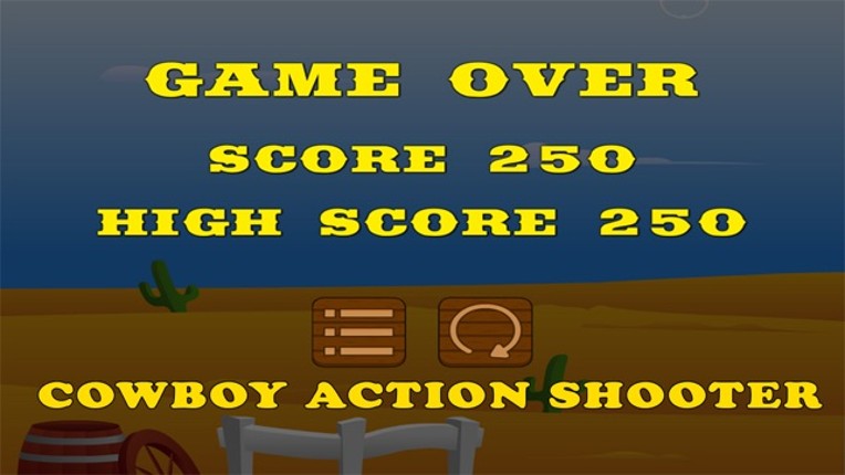 Cow Boy Action Shooter - Fun shooting Game screenshot