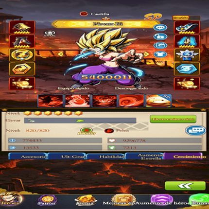 [Super Saiyan Idle] — Dragon Ball Game ⚔️ screenshot