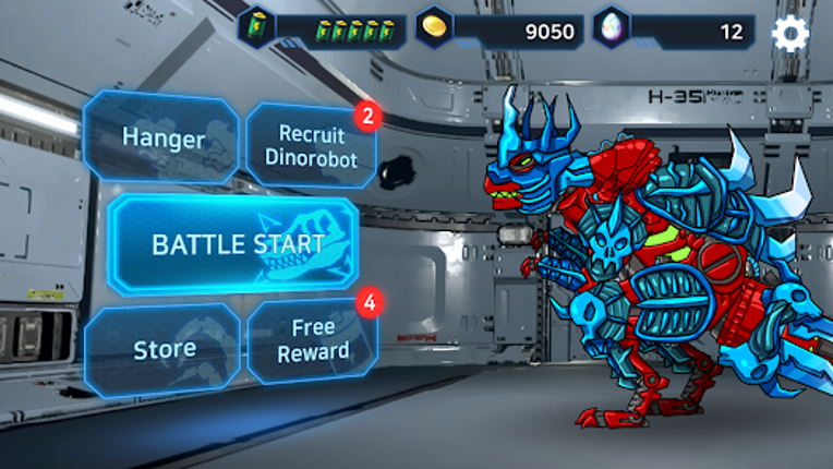 Dino Robot Battle Field: War screenshot