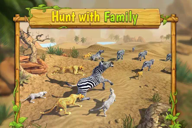 Cheetah Family Animal Sim screenshot