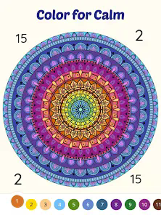 Color Aura: Paint by number Image
