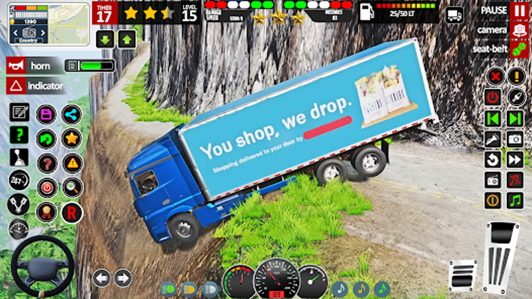 Mud Truck Offroad Driving Game screenshot