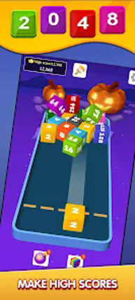 2048: 2048 Cube Game screenshot