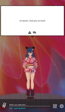 Cute virtual assistant Image