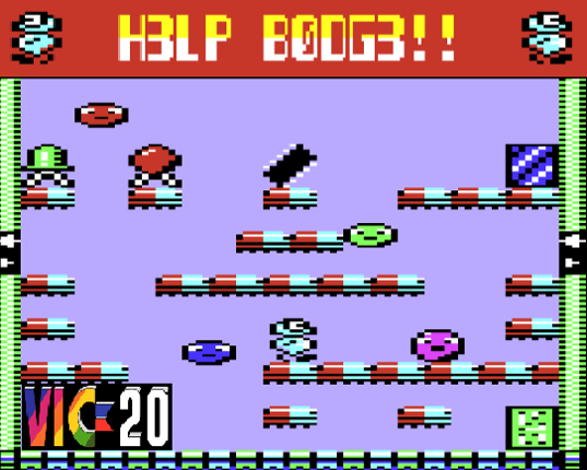 H3LP B0DG3 (VIC20) Game Cover