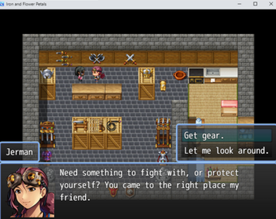 Iron and Flower Petals screenshot