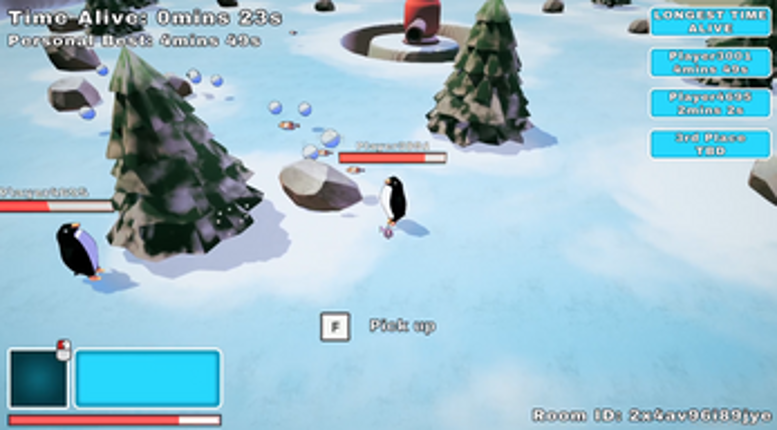 Penguin Fight Image