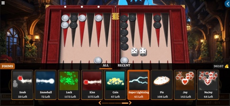 Hardwood Backgammon screenshot