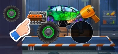 Monster Truck Racing Kids Game Image