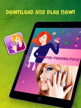 Nail Art Makeover Studio – Fancy Manicure Salon and Beauty Spa Game for Girls Image