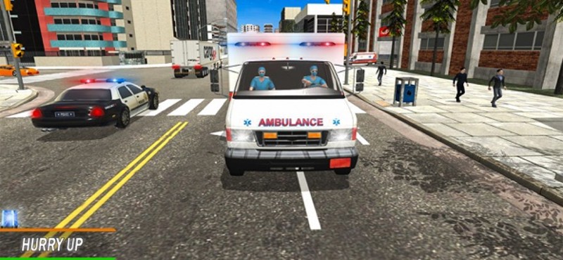Police Ambulance Rescue Driver screenshot