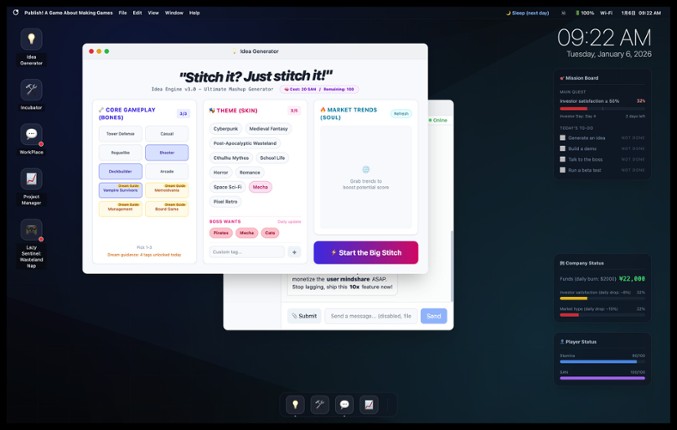 Publish! A Game About Making Games screenshot