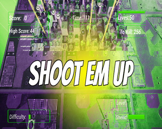 Shoot Em Up Game Cover