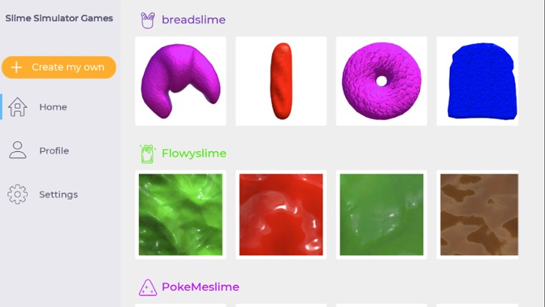 Slime Simulator Games screenshot