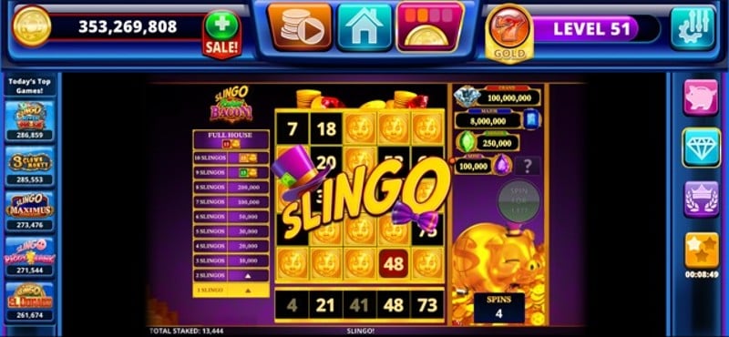 Slingo Arcade - Slots &amp; Bingo Image