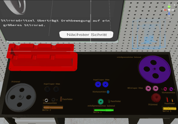 VR  Gearbox Assembly Image