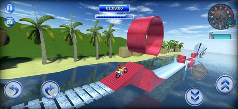 Wipeout Bike Stunts Game screenshot