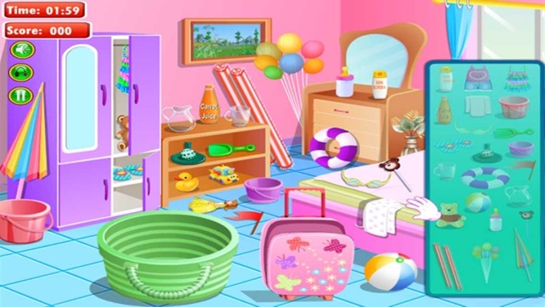 Baby Hazel in the Sand screenshot