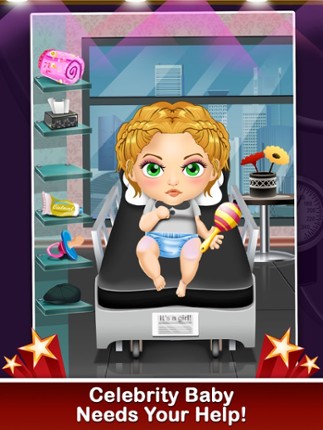 Celebrity Mommy's Hospital Pregnancy Adventure - new born baby doctor & spa care salon games for boys, girls & kids screenshot