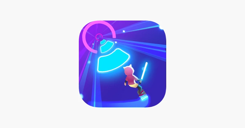 Cyber Surfer: EDM & Skateboard Image