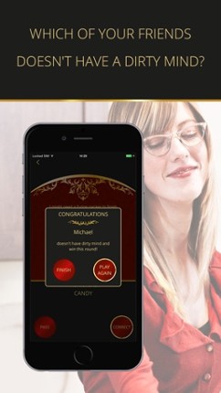 Dirty Mind Game - A Sexy Game of Naughty Clues and Clean Answers Free screenshot