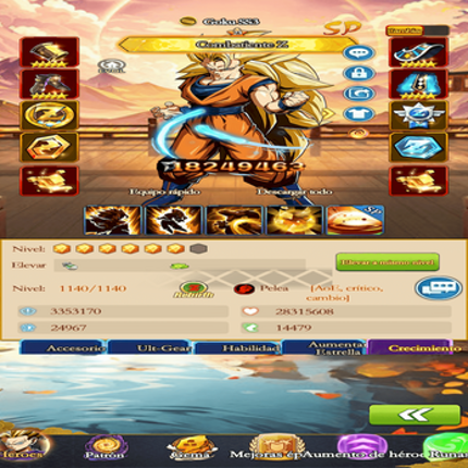 [Super Saiyan Idle] — Dragon Ball Game ⚔️ screenshot