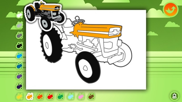 Farm Tractor Activities for Kids: : Puzzles, Drawing and other Games Image