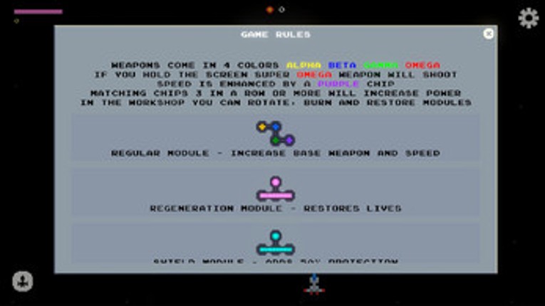 Galactroid screenshot