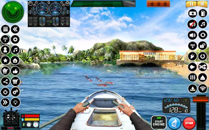 Fishing Boat Driving Simulator screenshot