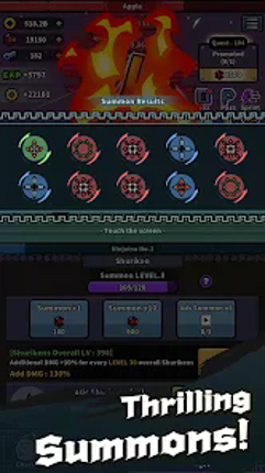 IDLE Fiery Ninja screenshot