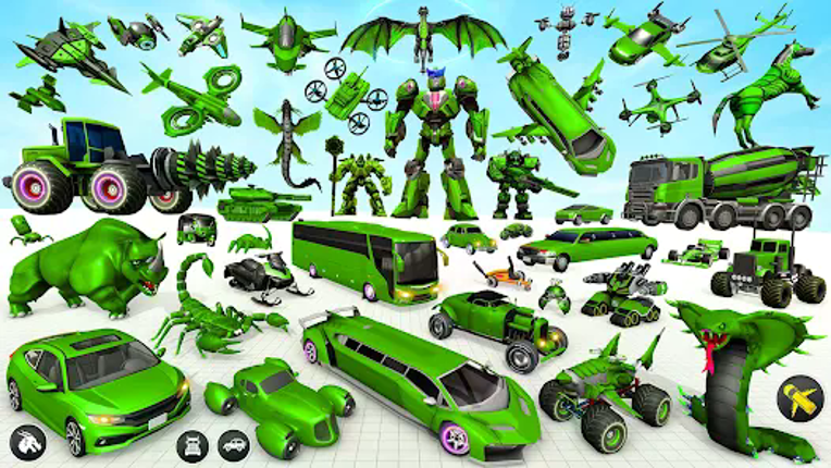 Army Robot Car Game:Robot Game screenshot