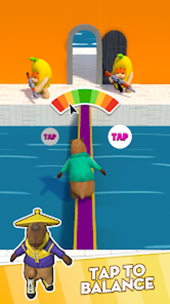 Capybara Run: 456 Rat Survival screenshot