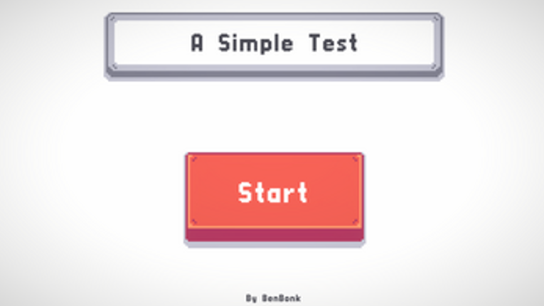 A Simple Test Image