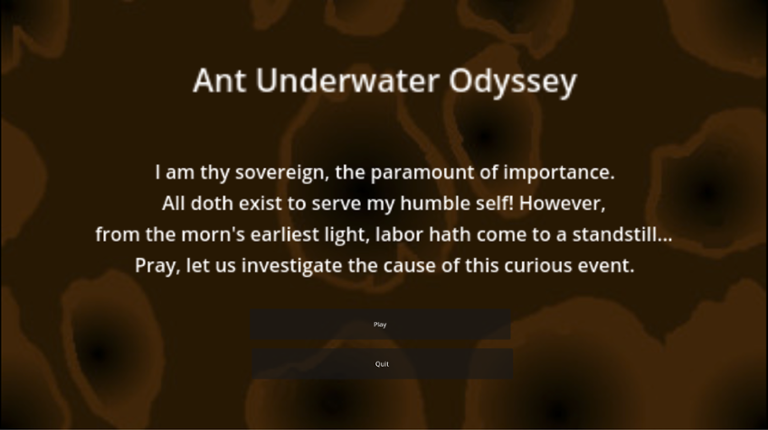 Ant Underwater Odyssey Image