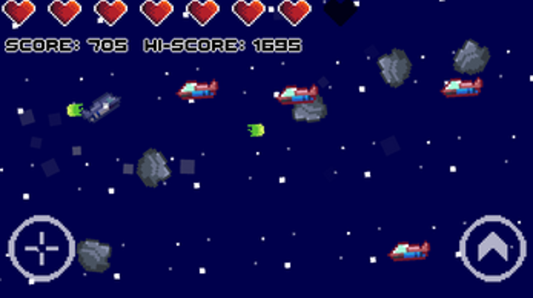 Flappy Action - Gravitational Arcade Shoot 'em up Image