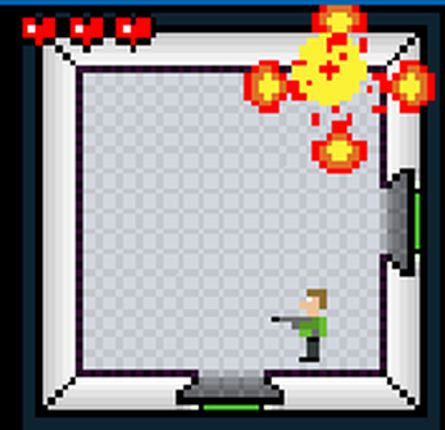 Pixel Monsters Invasion screenshot