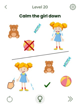 IQ and mental games: Brain Out screenshot