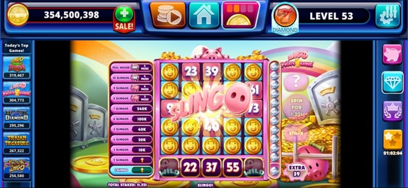 Slingo Arcade - Slots &amp; Bingo screenshot
