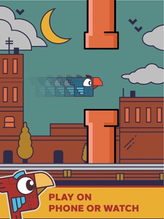 Tap To Dash Bird - Do Not Flap screenshot