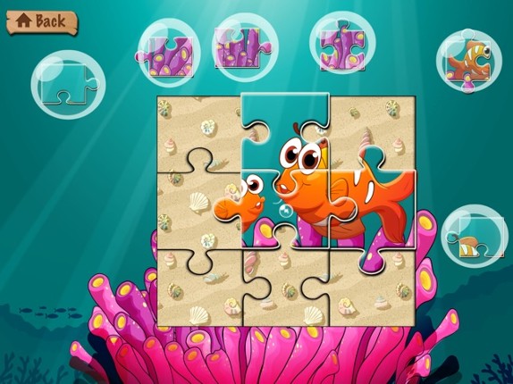 Underwater Puzzle – Sea and Ocean Animals for Kids screenshot