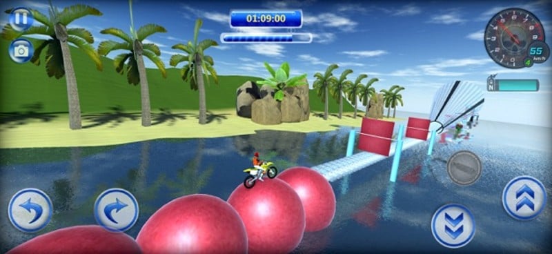 Wipeout Bike Stunts Game Image