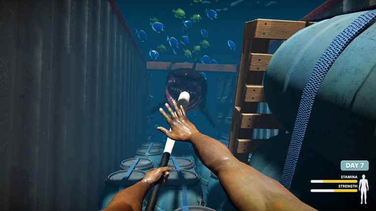 30 DAYS. ALONE. ADRIFT. Image