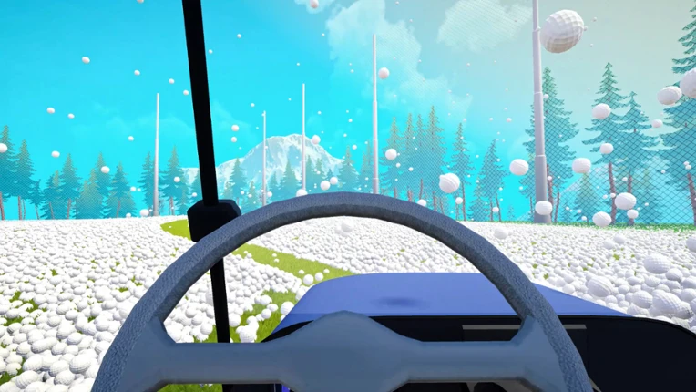 BALL PICKER - Clean Up the Golf Yard screenshot