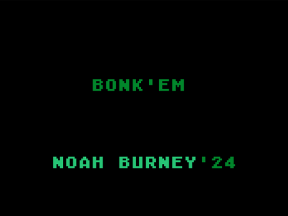 Bonk'em (Atari 8-Bit) by Noah Burney Image