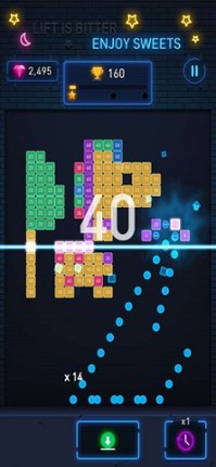 Brick Breaker: SweetMonster screenshot