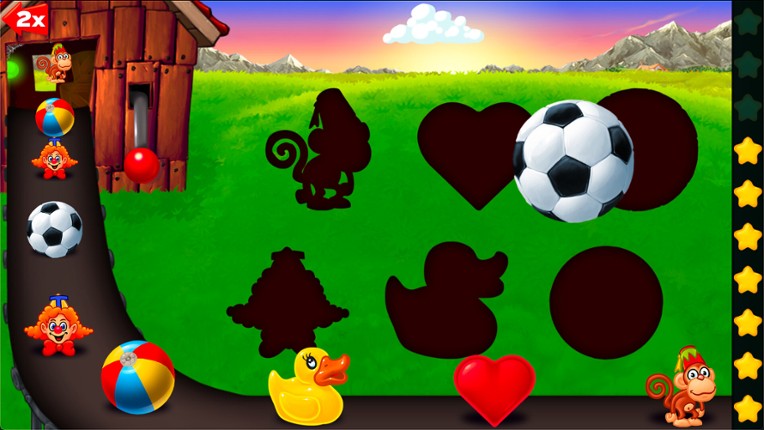 Funny Farm Learning Games for Toddlers and Kids screenshot