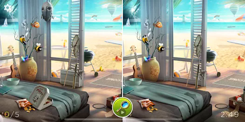 Hidden Differences: Spot&Find Image