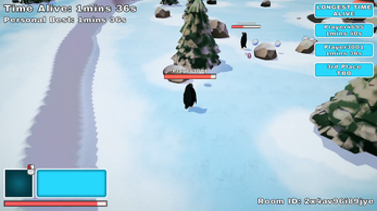 Penguin Fight Image