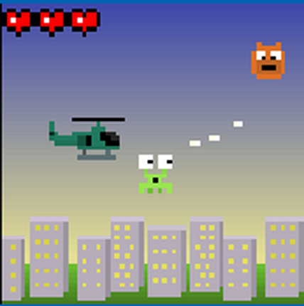 Pixel Monsters Invasion screenshot